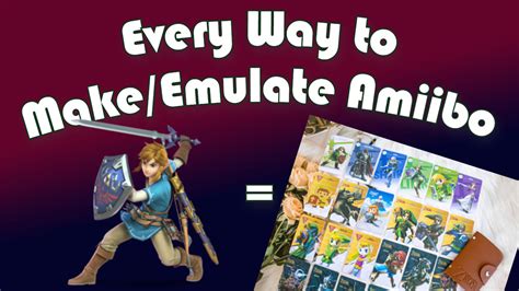 how to make amiibo cards without nfc tags iphone|how to activate homemade amiibo.